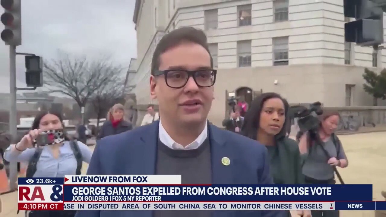 George Santos expelled from Congress