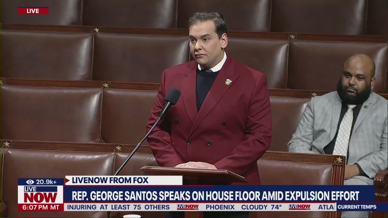 George Santos speaks on latest expulsion effort