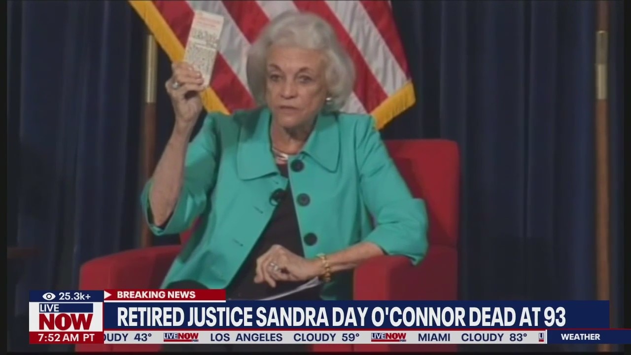BREAKING: Sandra Day O'Connor dead at 93