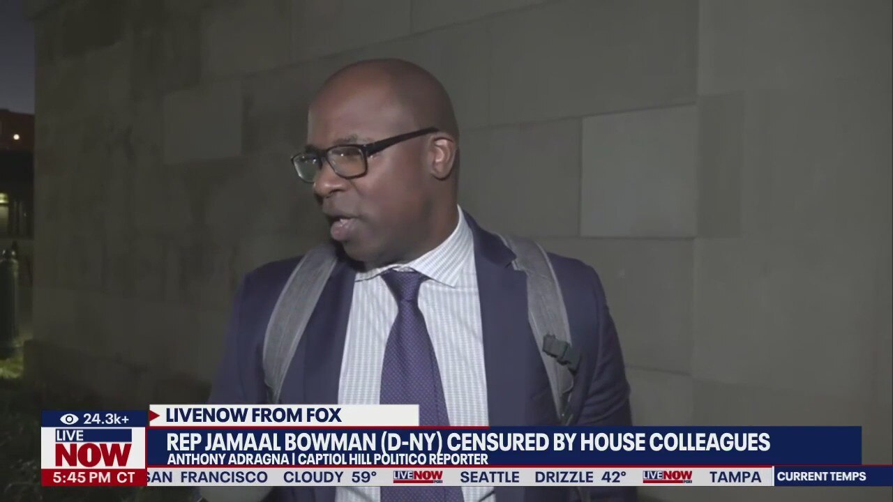 Bowman censured by House, McCarthy's exit