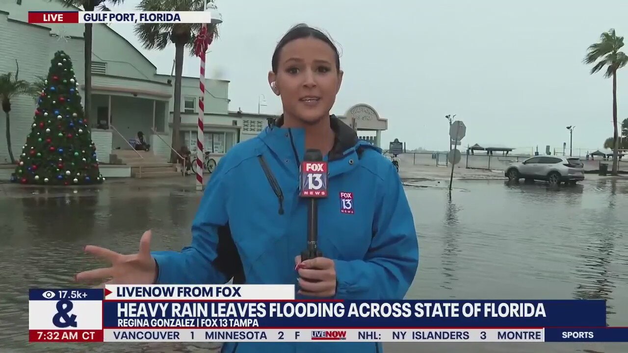 Heavy rains leaves flooding in Florida