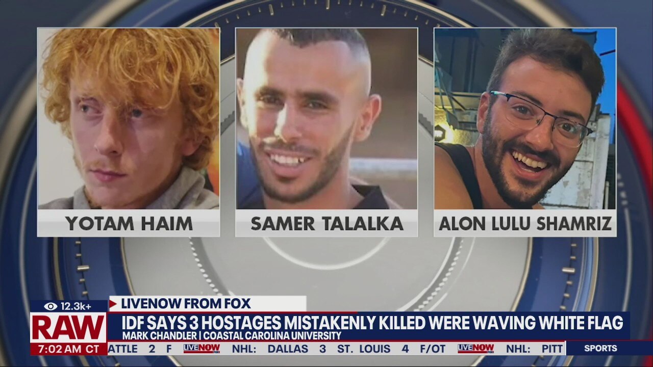 Hostages killed by IDF waved white flags