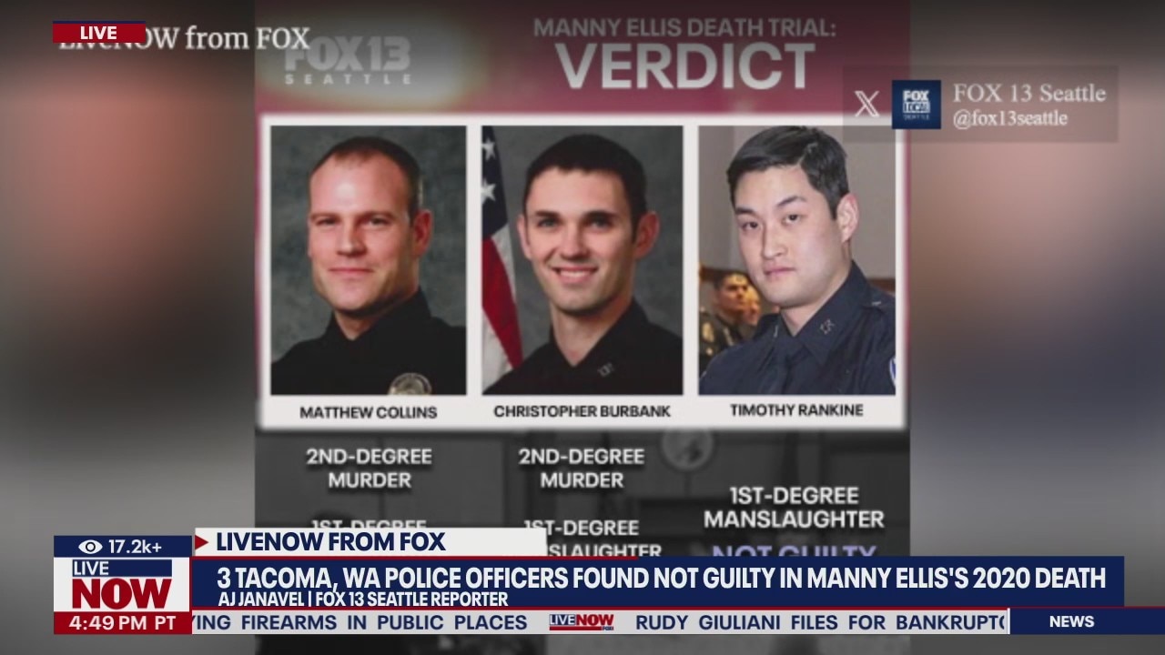 3 police officers not guilty in Manny Ellis case