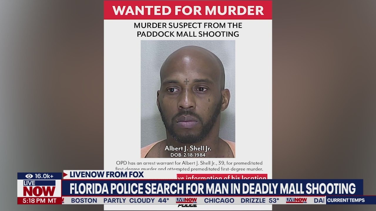 Ocala mall shooting: suspect still on the loose