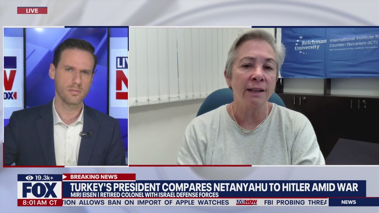 Turkey's president compares Netanyahu to Hitler