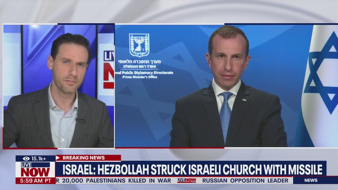 Israel: Hezbollah struck Israeli church with missile