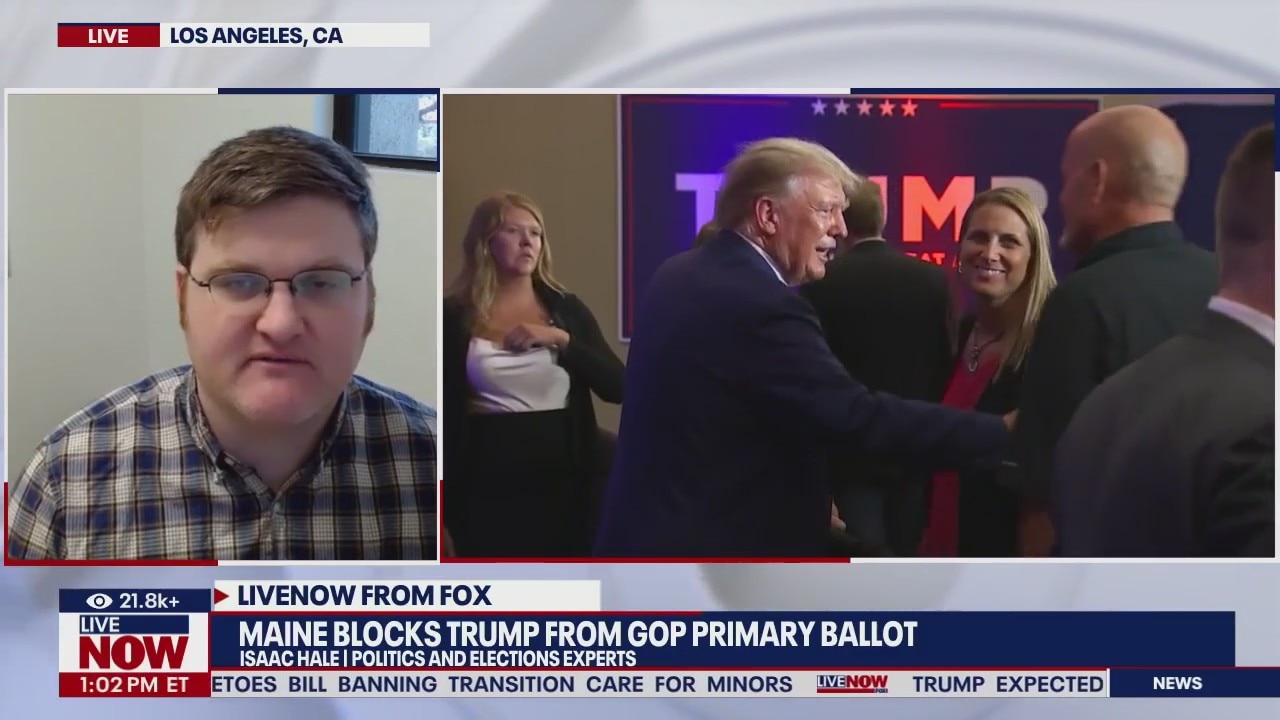 Trump left off of Maine's primary ballot