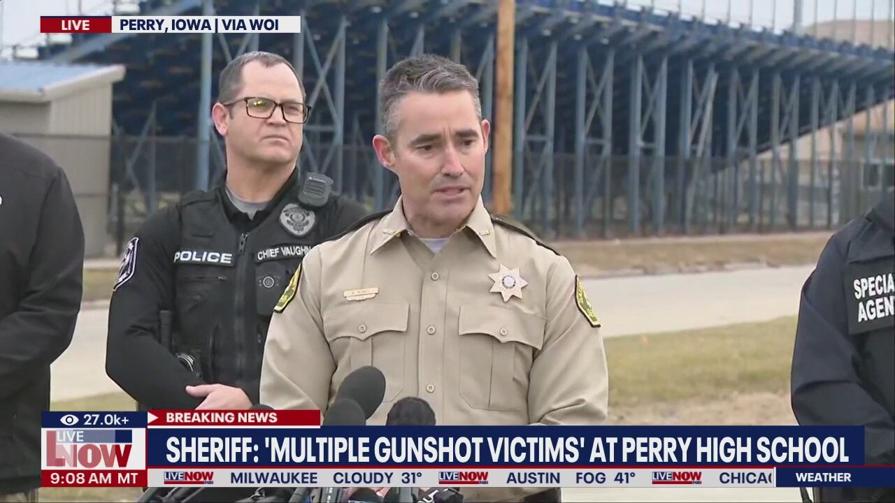 Iowa school shooting: Sheriff gives update