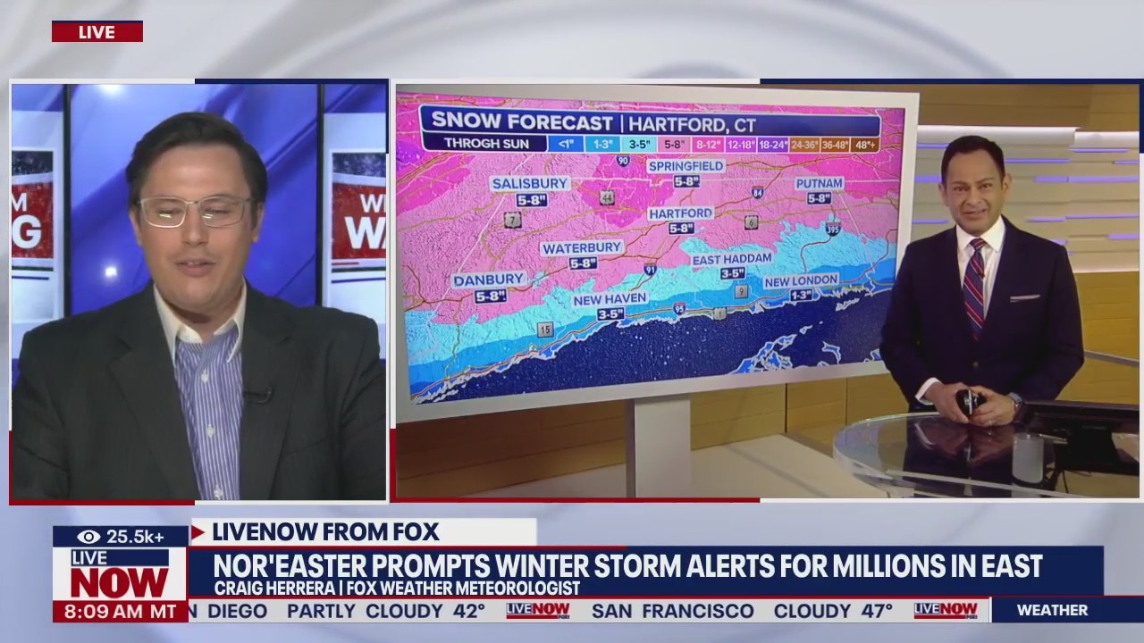Nor' Easter storm impacts