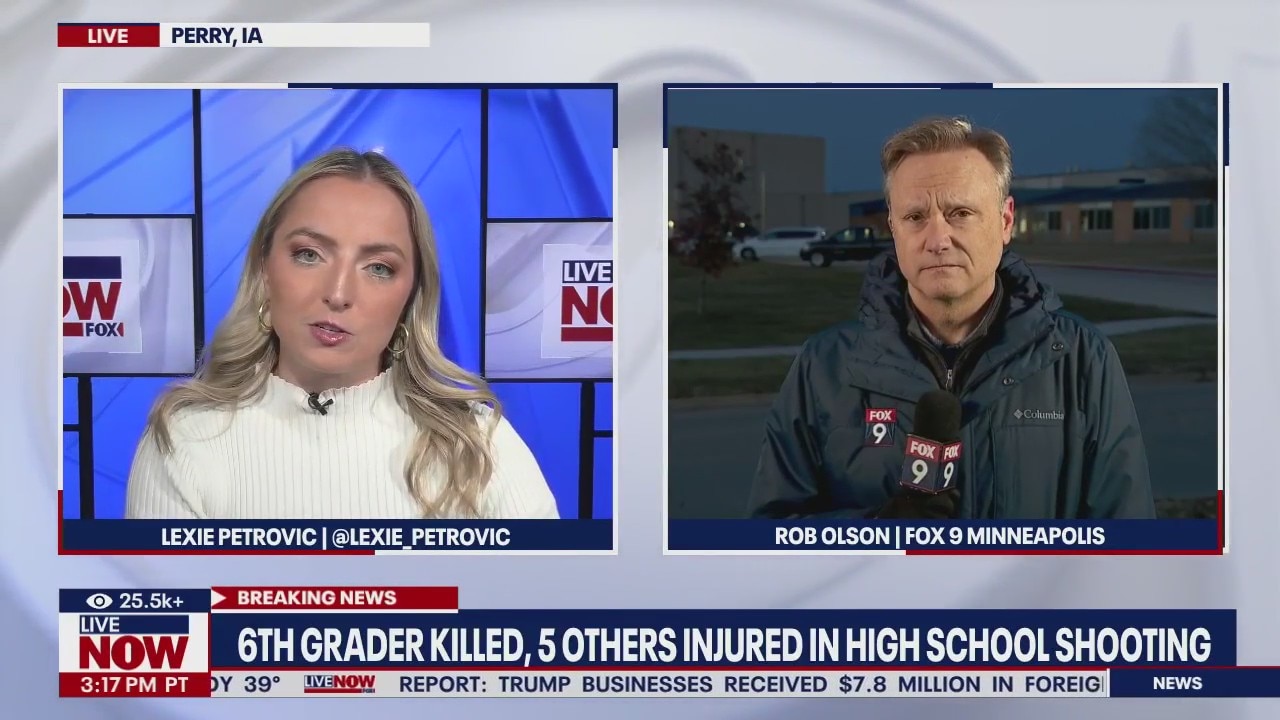 Sixth grader killed in Iowa school shooting