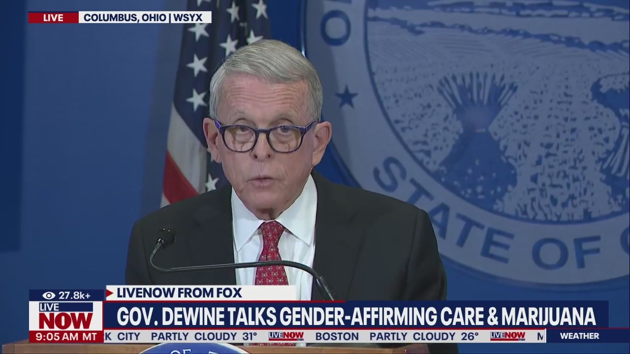 OH Gov. Dewine addresses SAFE Act, marijuana