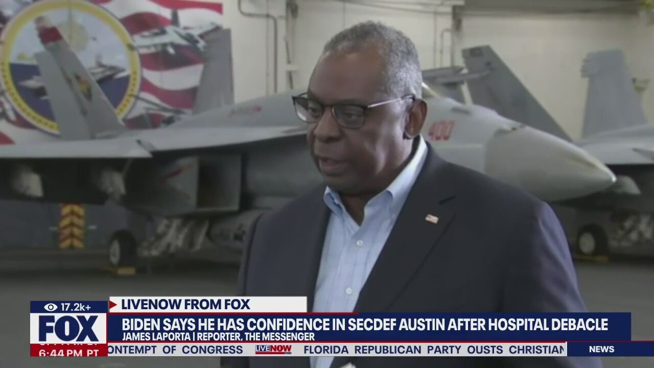Biden stands behind Austin after hospital debacle