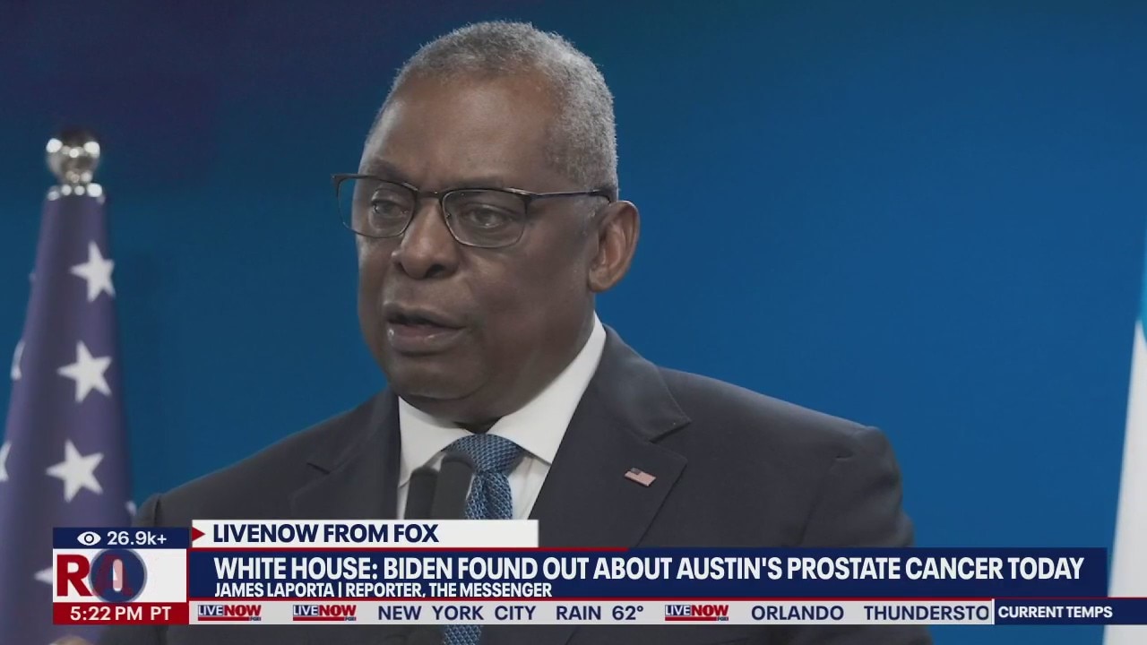 WH: Biden made aware of Austin's cancer Tuesday