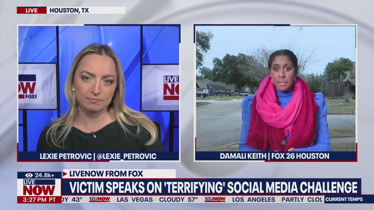 Victim of 'terrifying' social media challenge