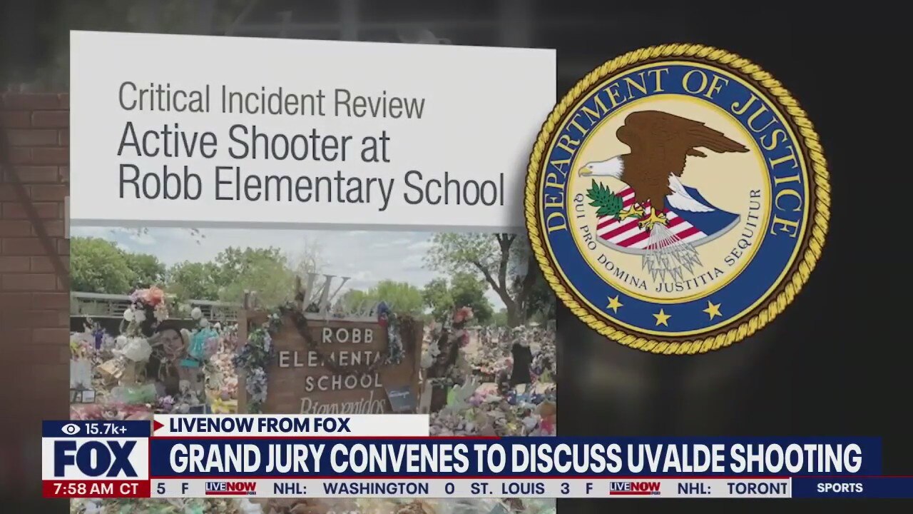 Grand jury convenes to discuss Uvalde shooting
