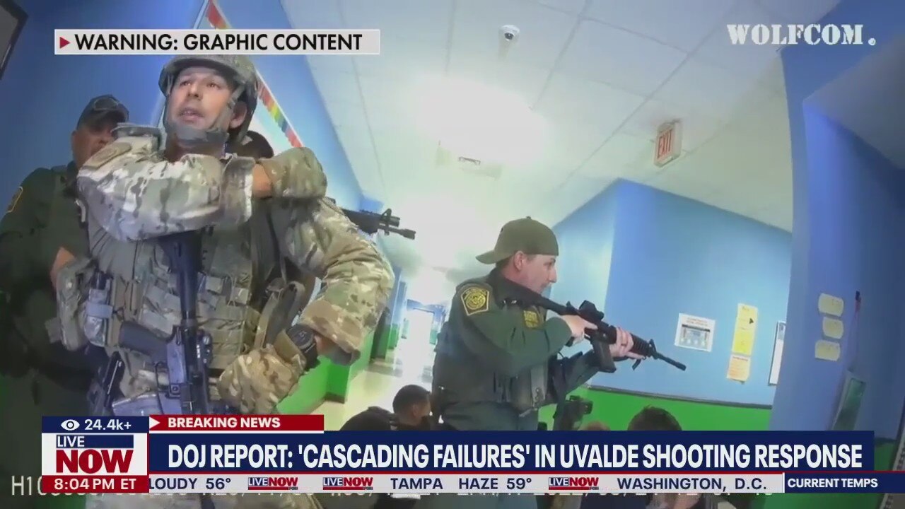 'Epic failures' outlined in Uvalde DOJ report