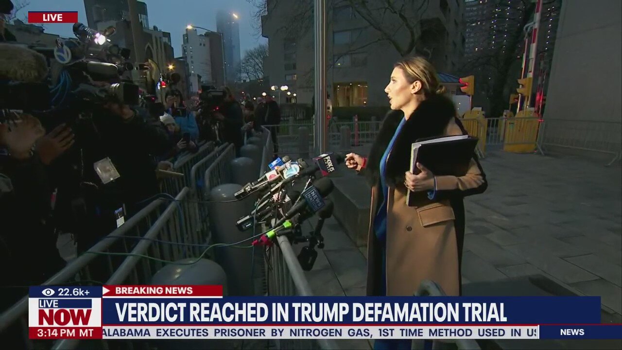 Verdict reached in Trump defamation trial