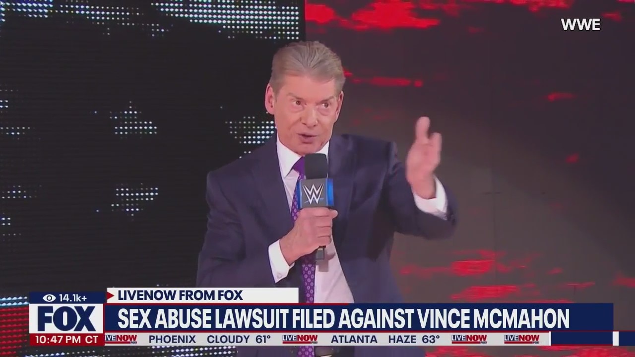 Sex abuse lawsuit filed against Vince McMahon