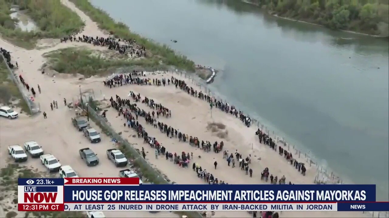 Impeachment articles against Mayorkas released