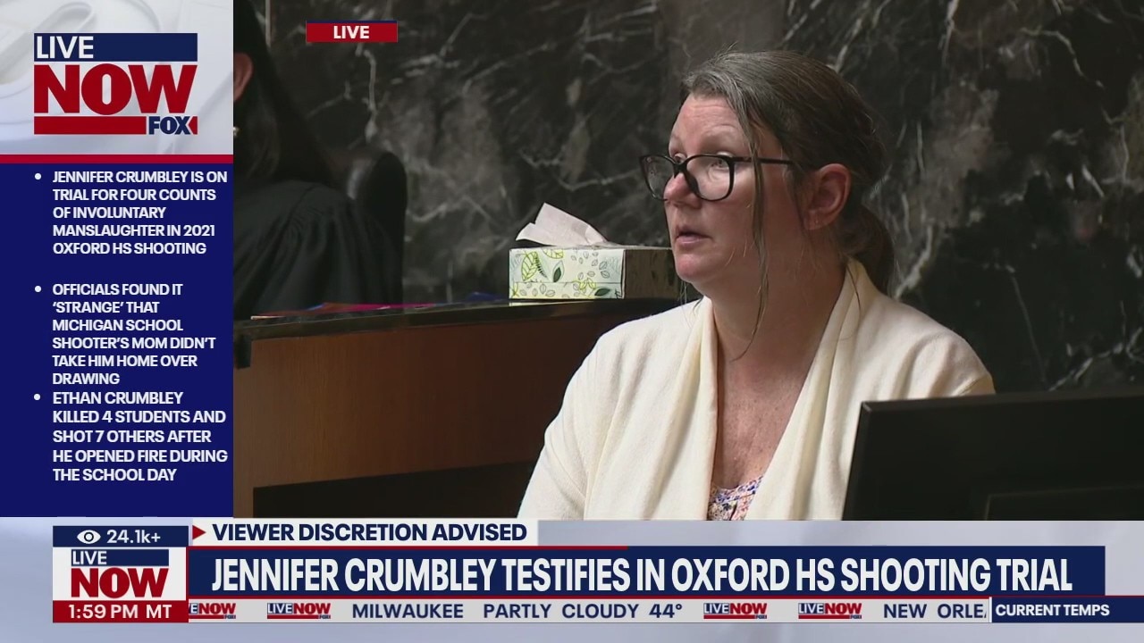 Jennifer Crumbley: Moment of shooting