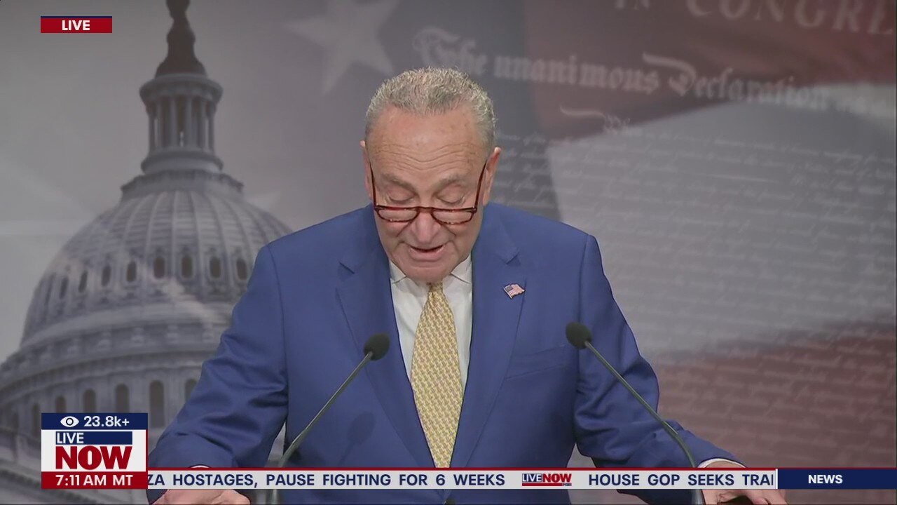 Foreign aid bill passes senate: Schumer reacts