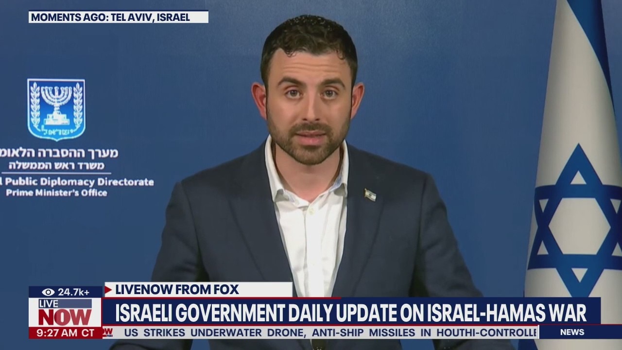 Israeli Government daily update on Israel-Hamas war