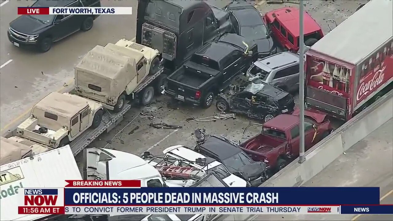 FORT WORTH PILE UP: Icy Roads Lead to Deadly Pile-Up In Texas I NewsNOW ...