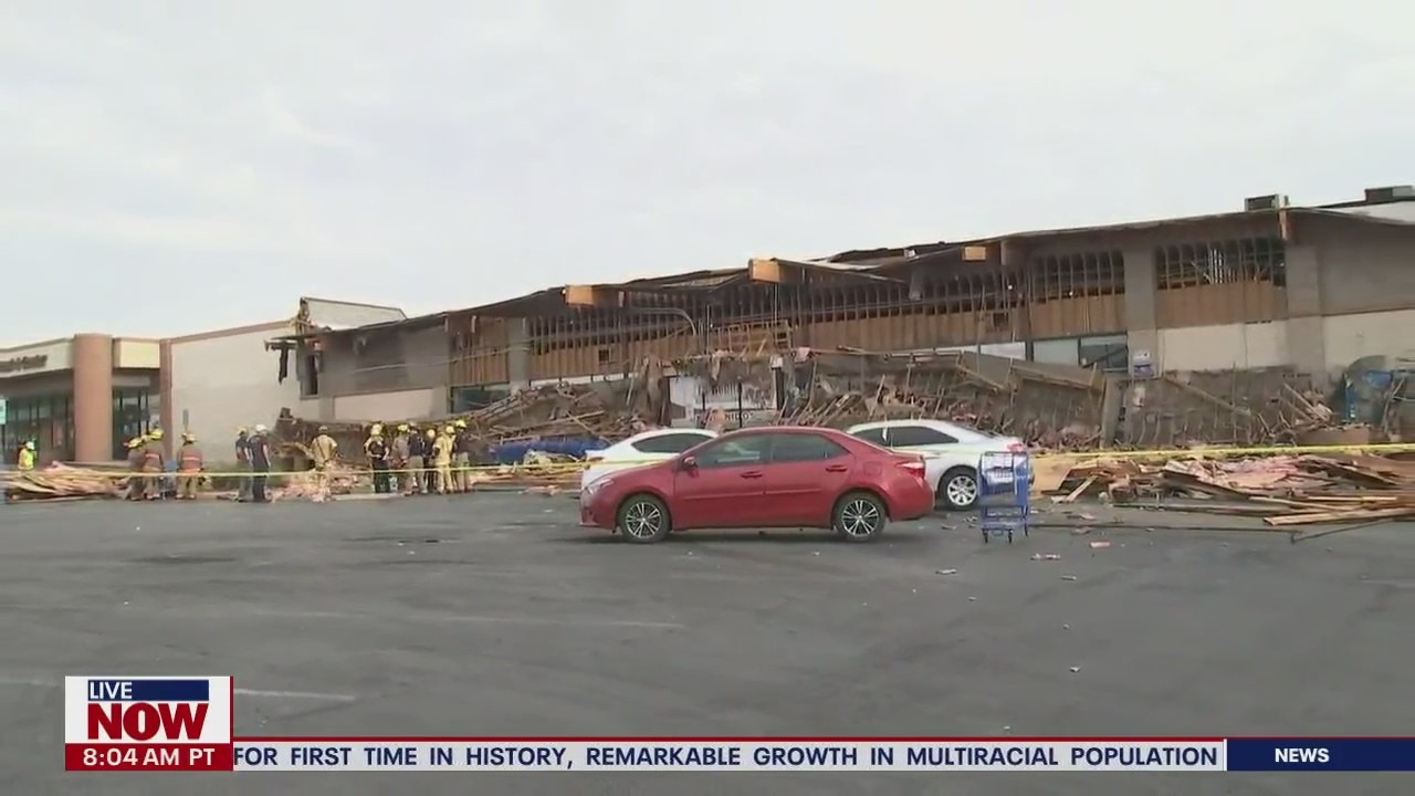 Clark County, NV building collapse: Four injured, cause under investigation I LiveNOW from FOX