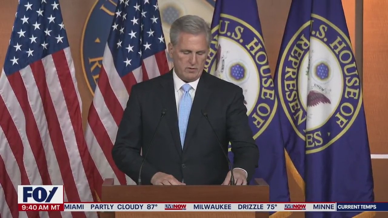 Kevin McCarthy puts blame on Biden administration over Afghanistan crisis