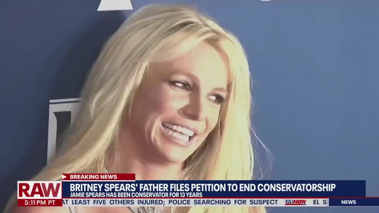 Britney Spears' father files petition to end conservatorship