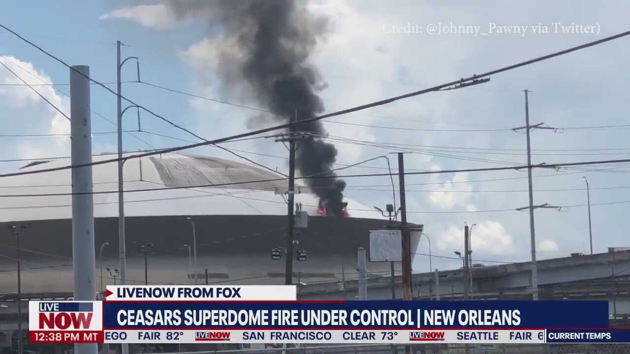 New Orleans Superdome fire: Investigation underway after 3-alarm fire I LiveNOW from FOX