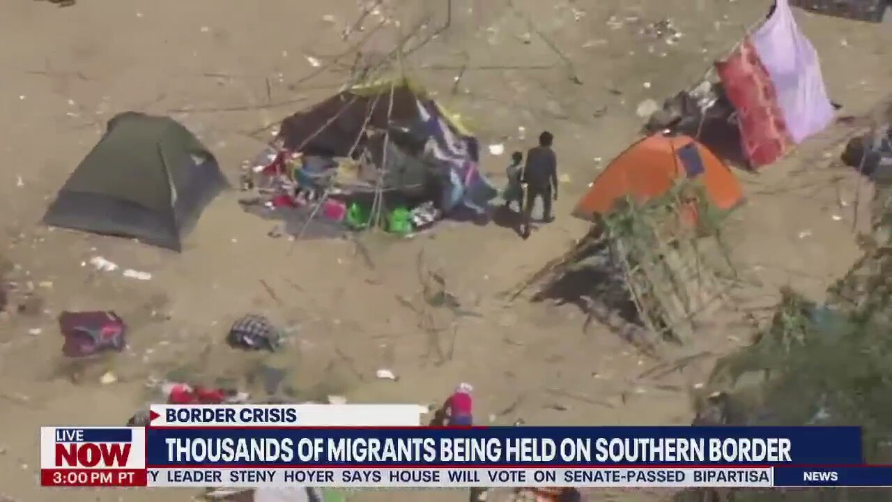 Thousands of migrants being held on Southern Border