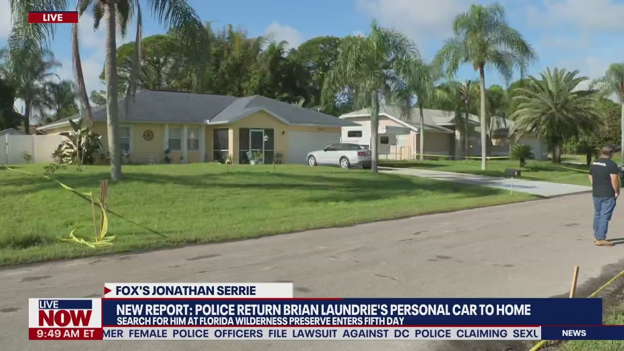 Gabby Petito: New developments with Brian Laundrie's family car