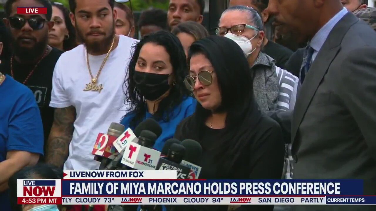 Miya Marcano: Family hold press conference following 19-year-old?s death