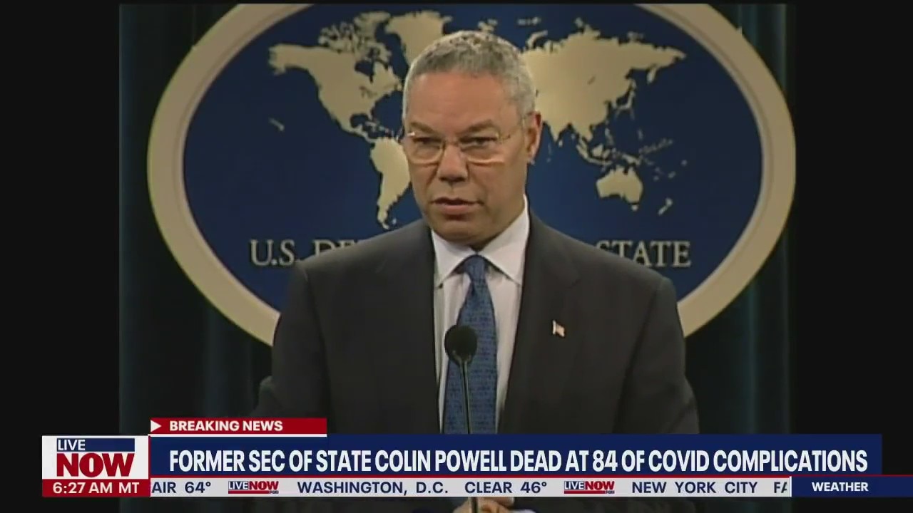 Colin Powell dies of COVID-19 complications. He was 84