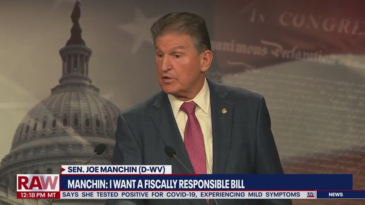'Quit playing games': Senator Manchin gives clarity on his position on Biden agenda