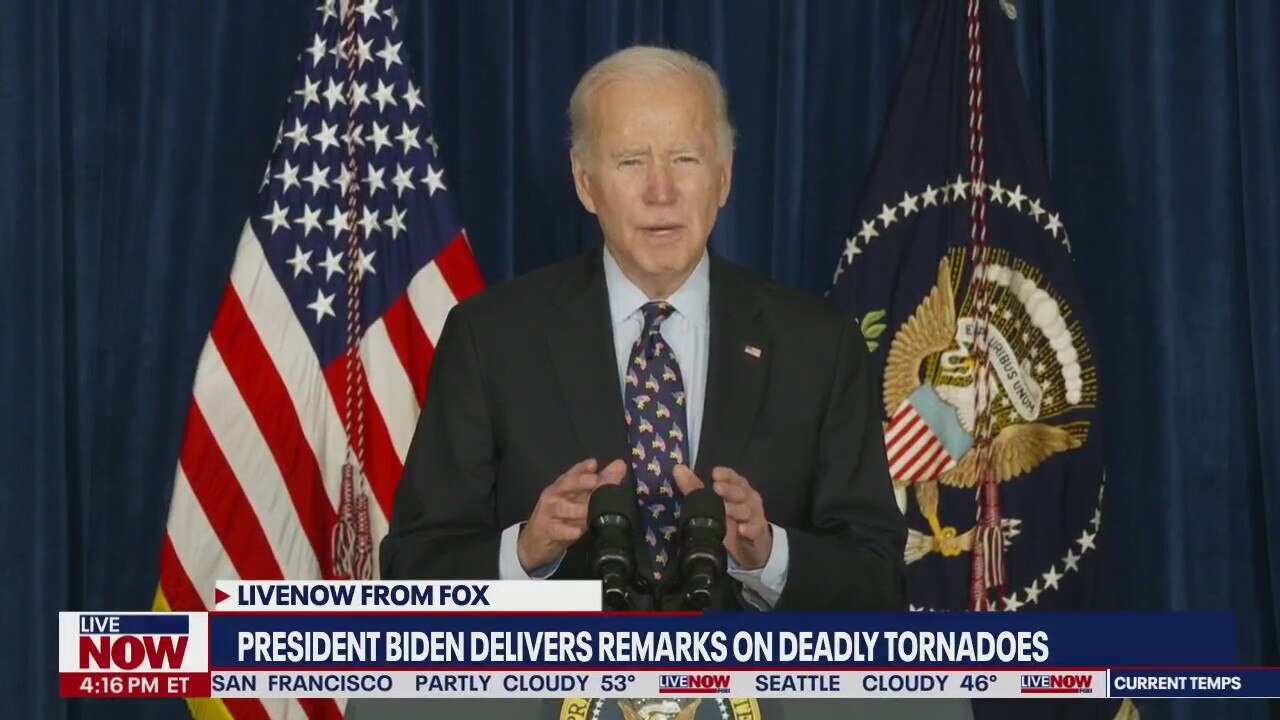 Biden on deadly tornadoes in Kentucky, other states: 'It's a tragedy'