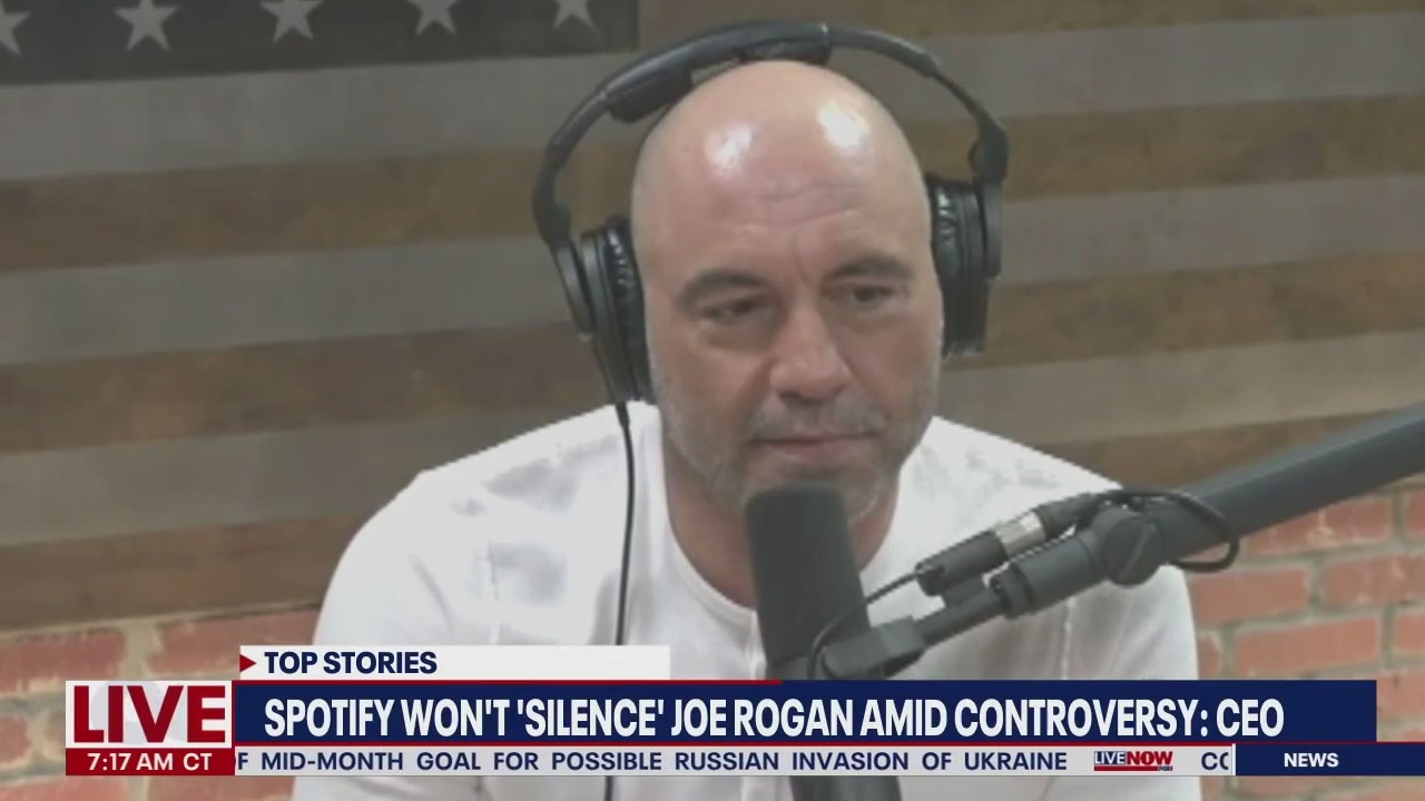 Spotify not 'silencing' Joe Rogan amid controversy