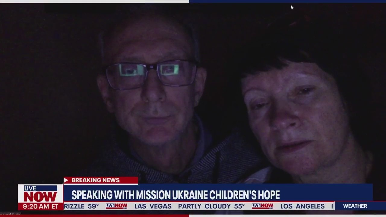 'It's terrible': Ukraine couple hiding describes hearing Russian bombs overhead