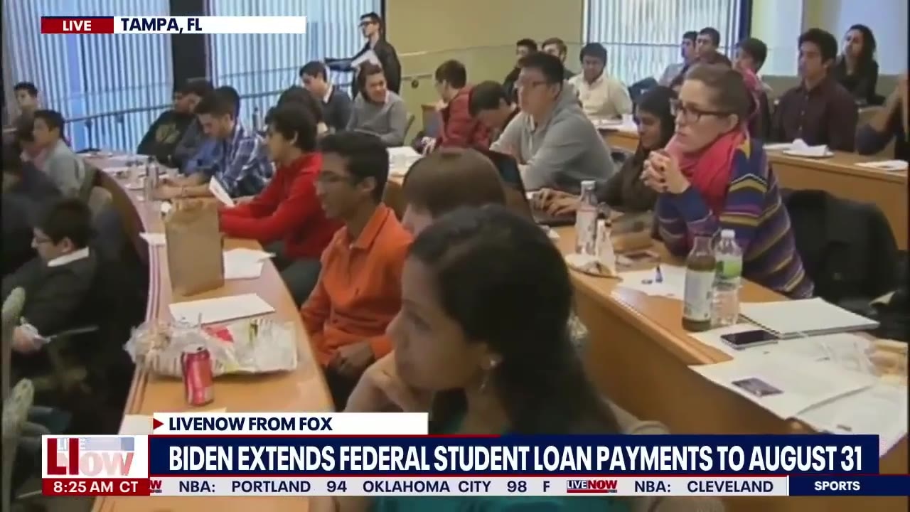 Biden extends student loan moratorium through August