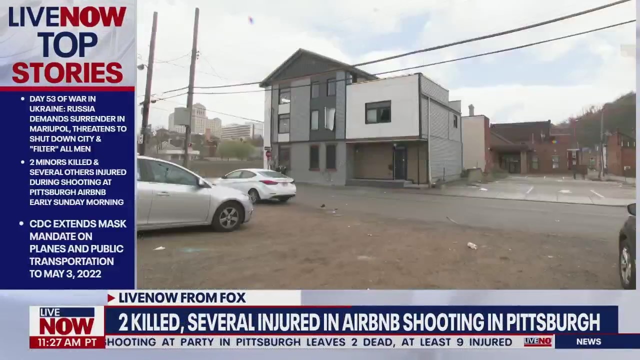 2 killed, several injured in Pittsburgh Airbnb shooting