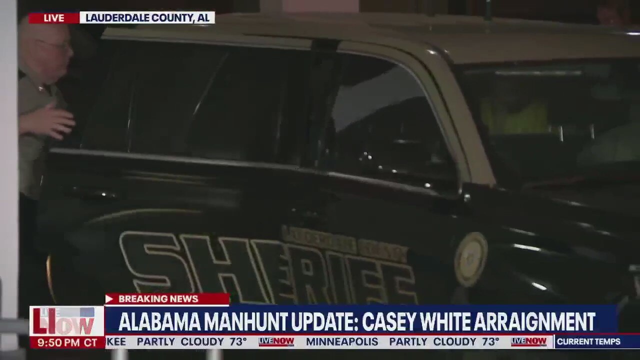 Alabama prison escape: first glimpse of Casey White since arrest