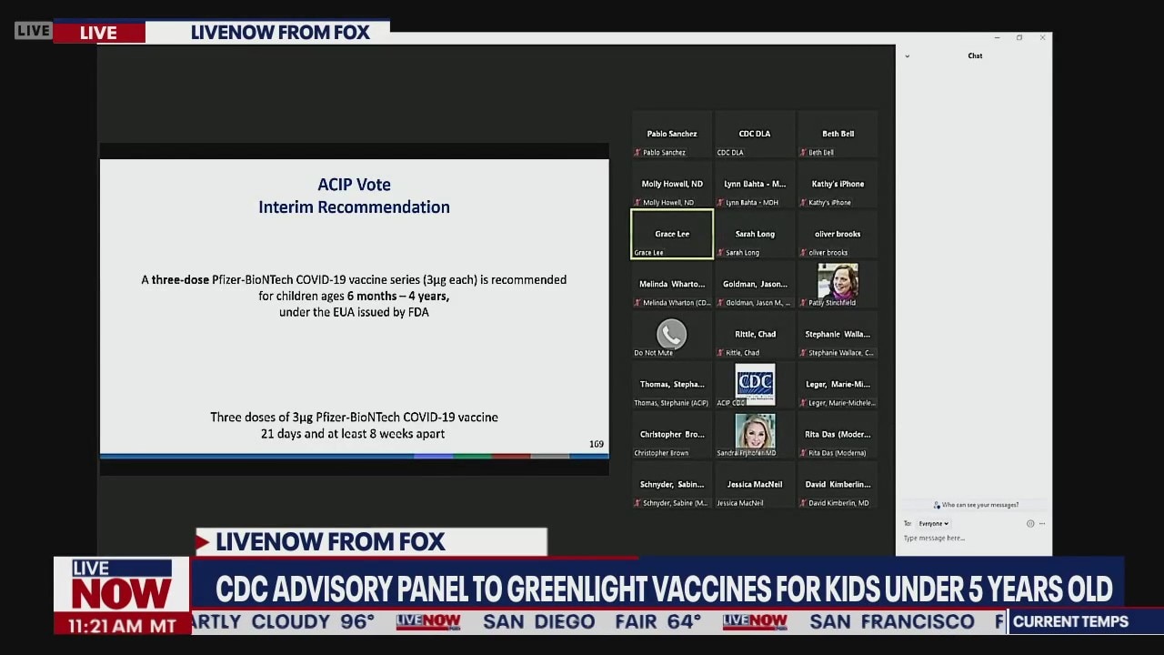 CDC panel approves 1st COVID-19 shots for US kids under 5