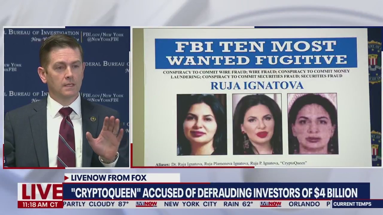 'Cryptoqueen' now on FBI's 10 most wanted list