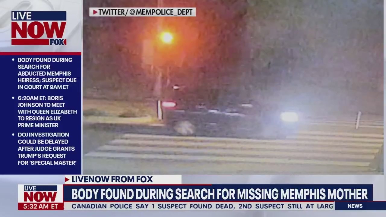 Body found during search for missing Memphis heiress Eliza Fletcher; suspect expected in court Tuesday morning