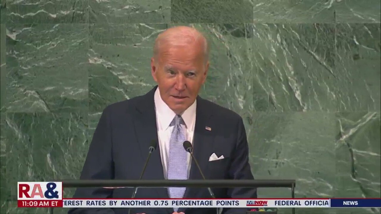 Biden says Russia 'shamelessly violated' UN Charter in Ukraine