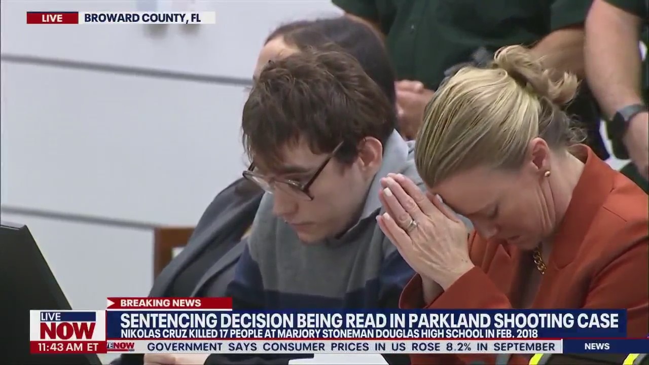 Parkland VERDICT: Nikolas Cruz gets LIFE