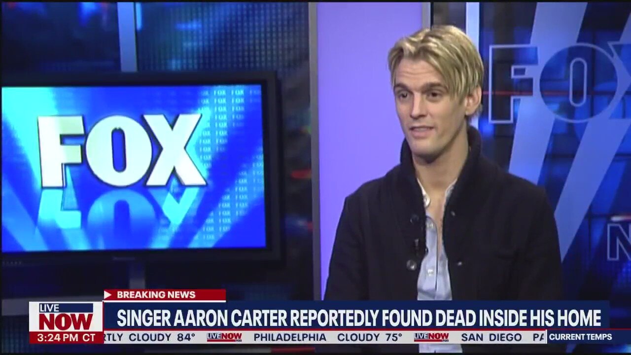 Aaron Carter reportedly found dead at California home | LiveNOW from FOX