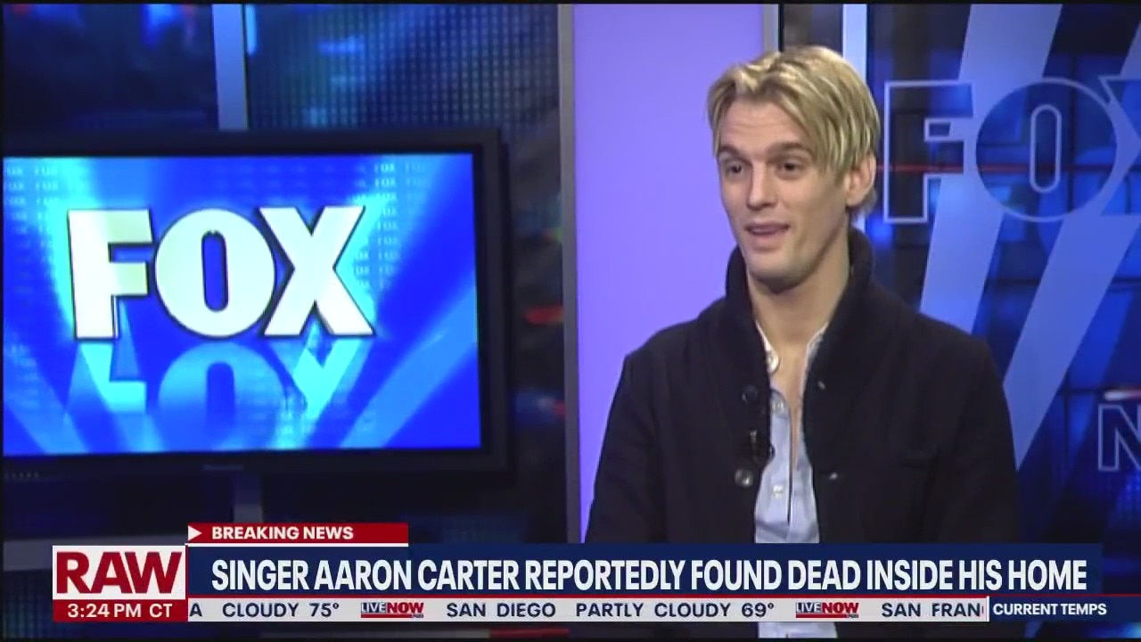 Aaron Carter reportedly found dead at California home