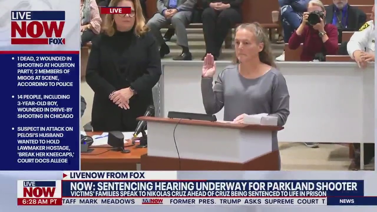 'You are nothing!': Parkland victim gives fiery statement during Nikolas Cruz sentencing